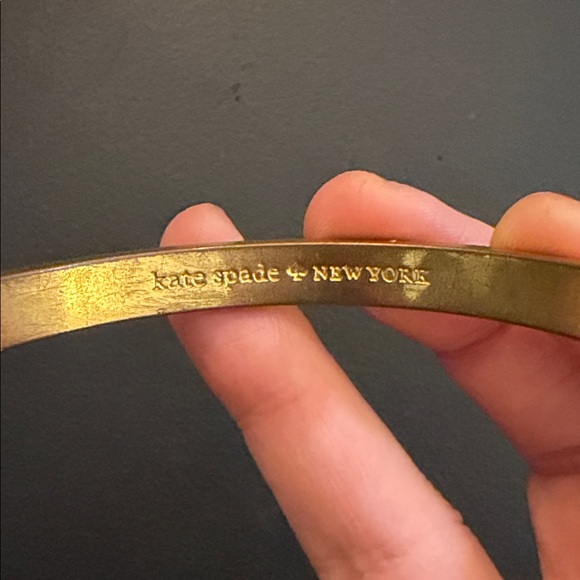 Kate Spade Gold-Tone Bangle Bracelet - Picture 5 of 5